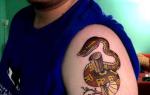 Медицинские татуировки реагирующие на химический состав крови Тату символ медицины